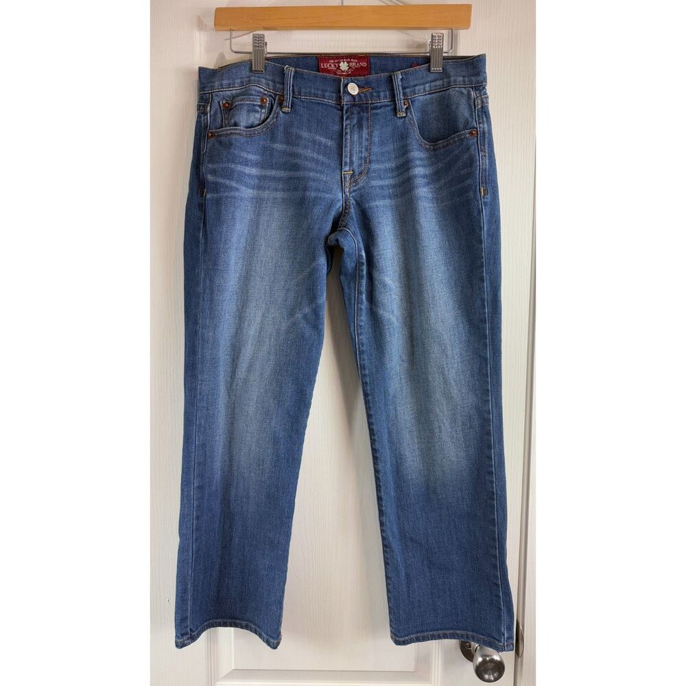 Lucky Brand Women's Sweet N Crop Jeans Medium Wash Size 27